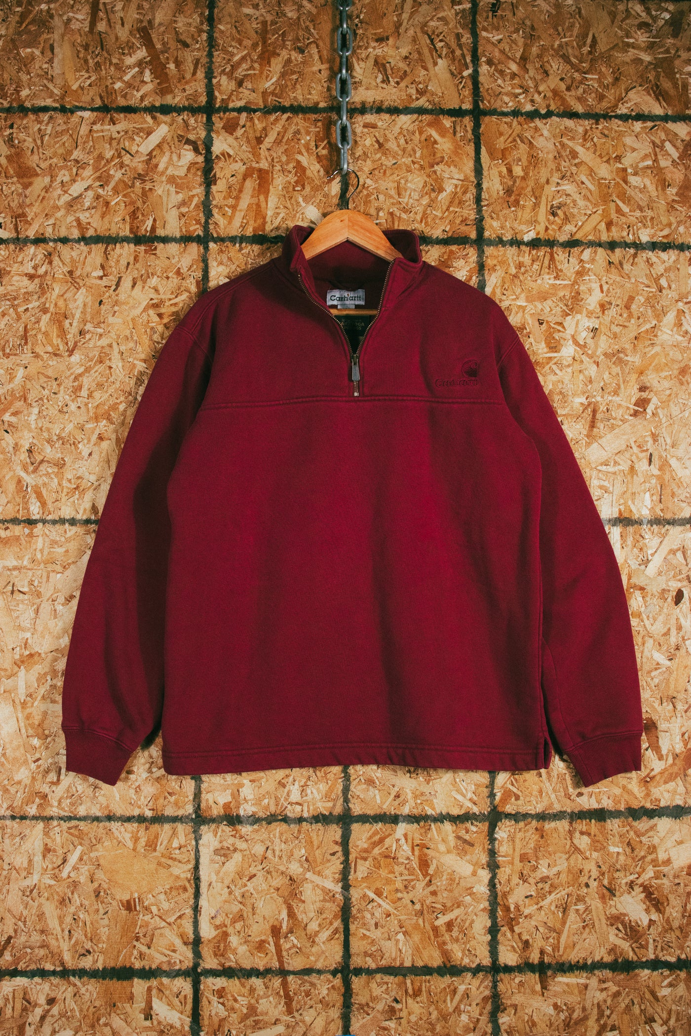 2000s Carhartt 1/4 Zip Sweatshirt