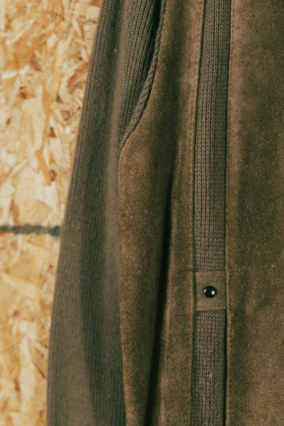 Vintage 80s Leather Zip Up Jacket