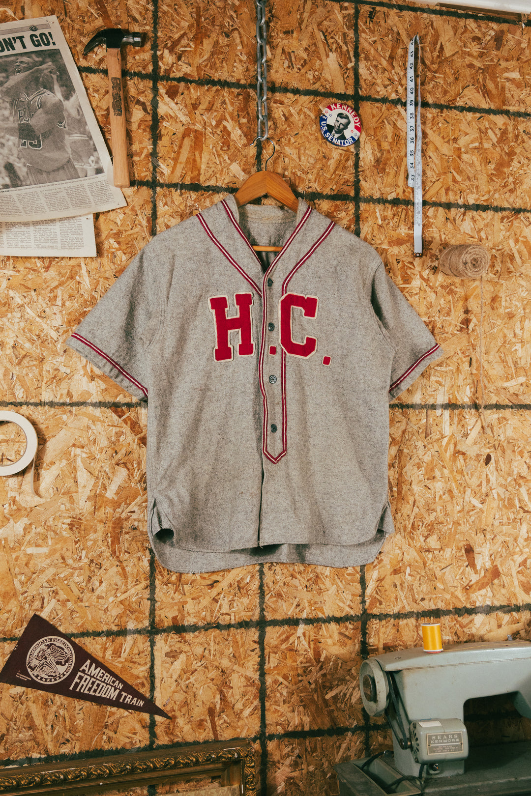 50s 60s ビンテージ Baseball ジャージ Vintage 50s/60s College Baseball Jersey – Grateful Threads
