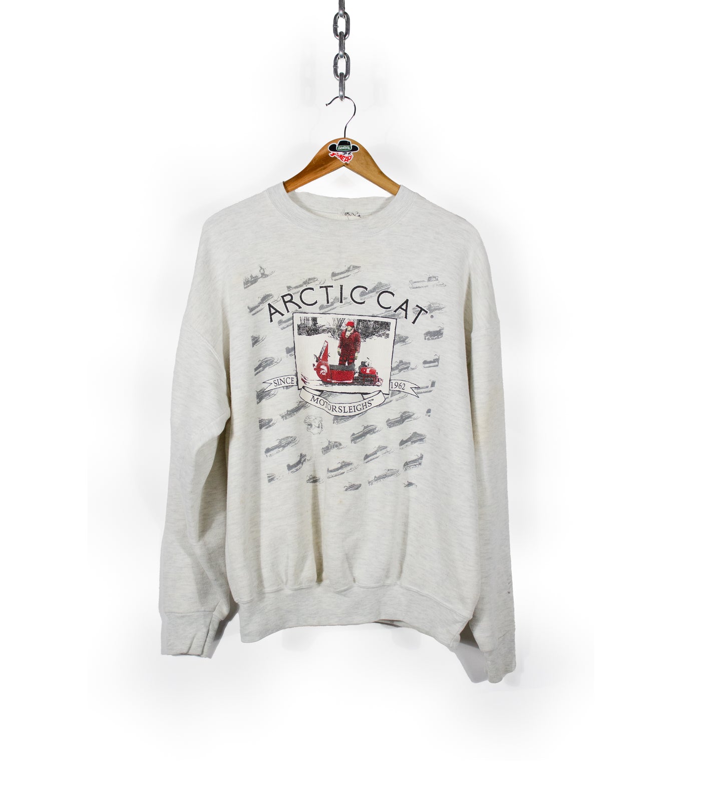 Vintage 1962 Arctic Cat Motorsleighs Crewneck