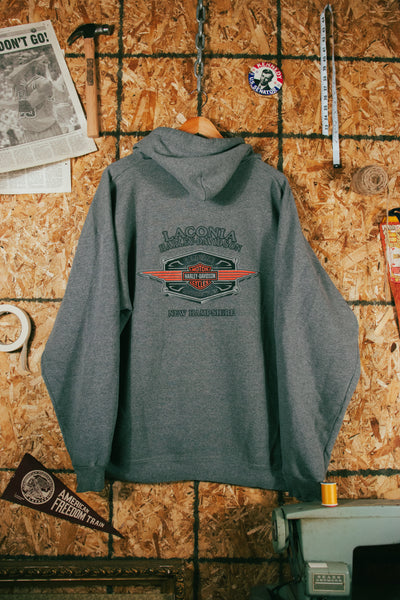 Vintage Harley Davidson Zip Up Hoodie