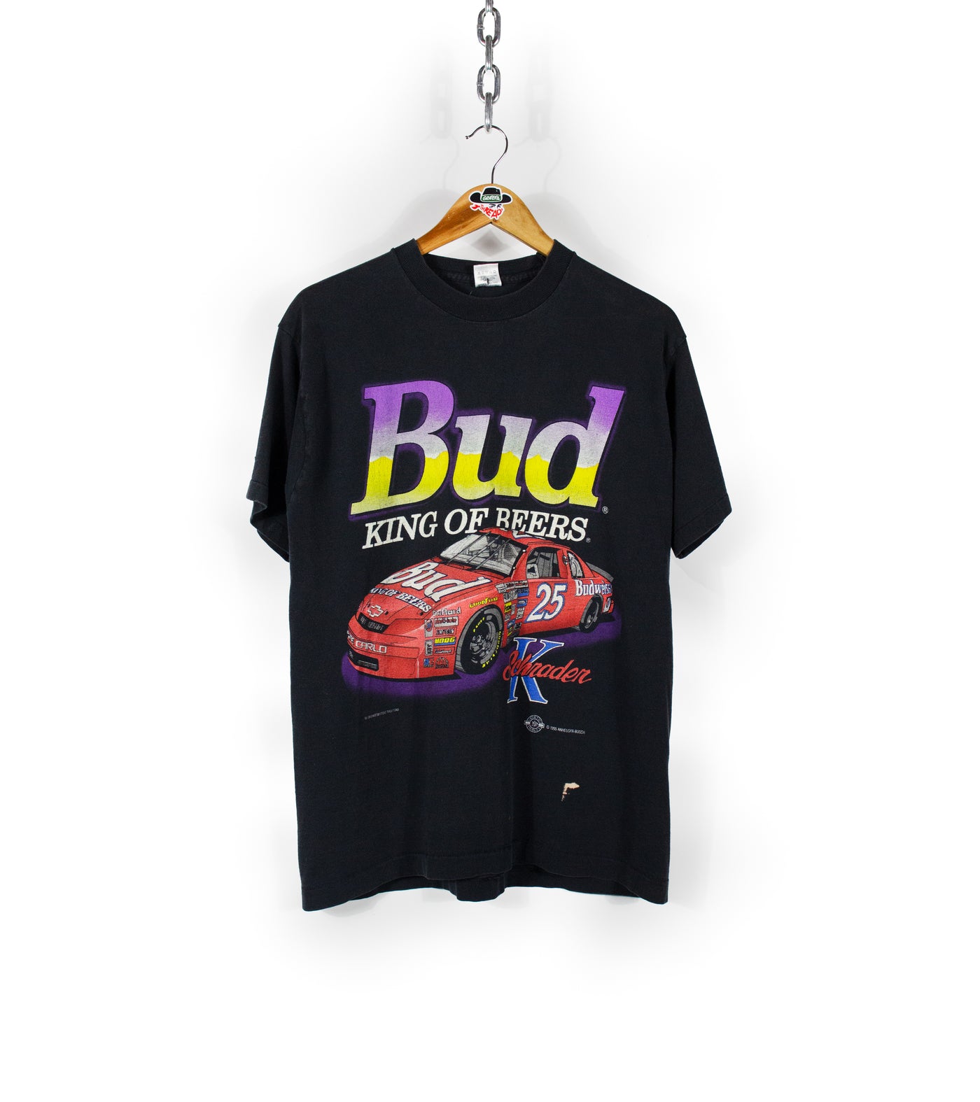 Vintage 1995 Budweiser Racing T-Shirt