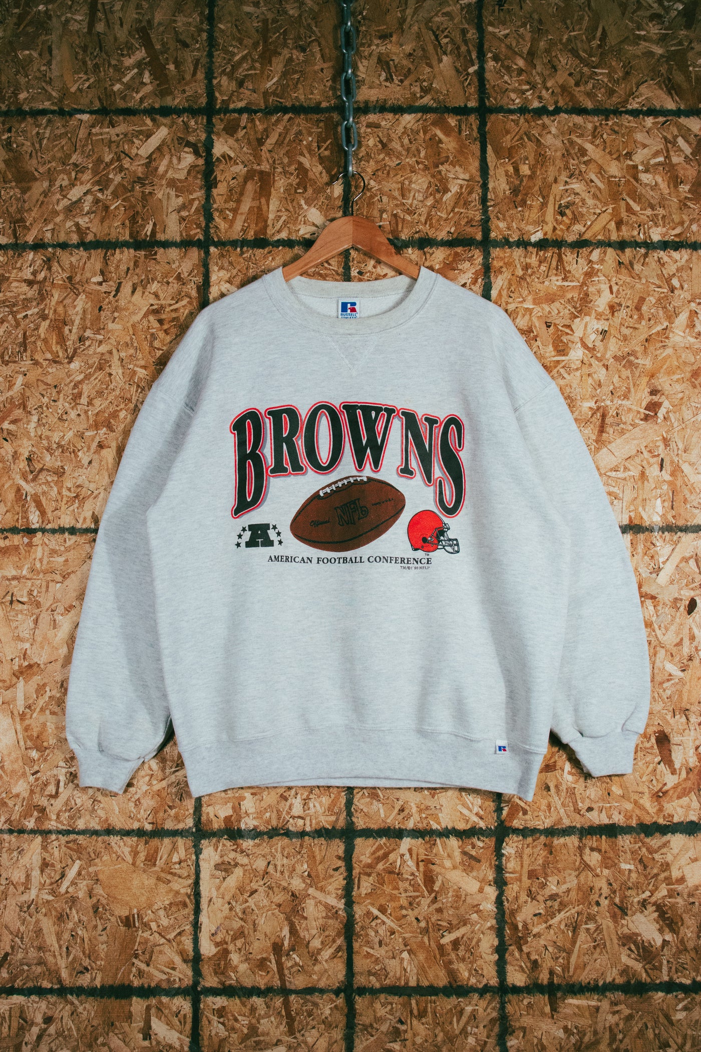 Vintage 1993 Cleveland Browns Russell Crewneck