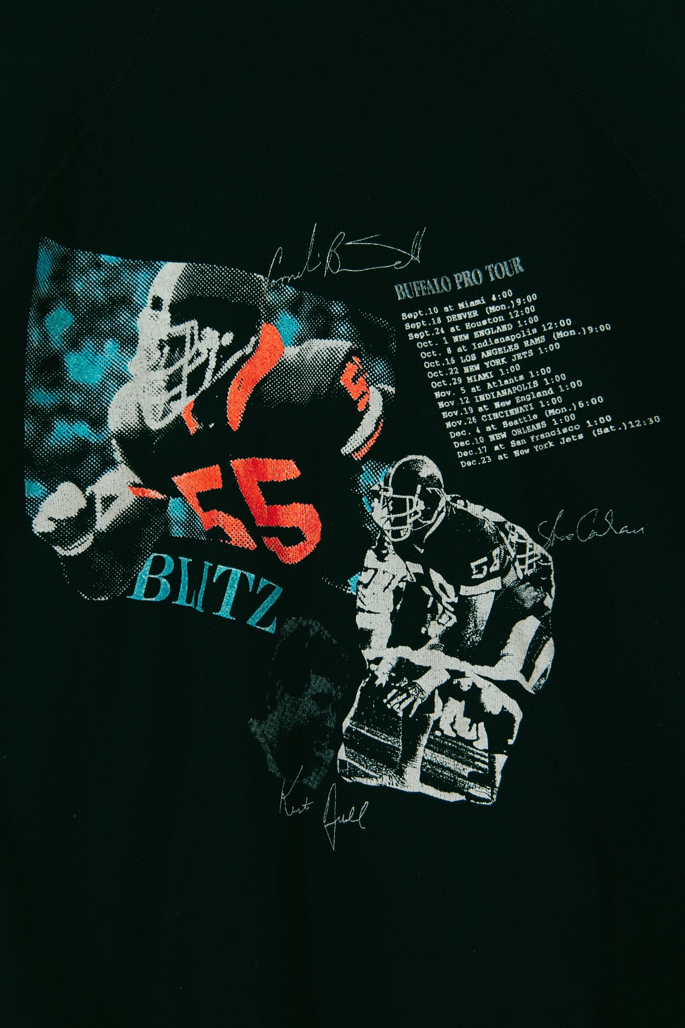 Vintage 80s Jim Kelly Buffalo Bills Crewneck