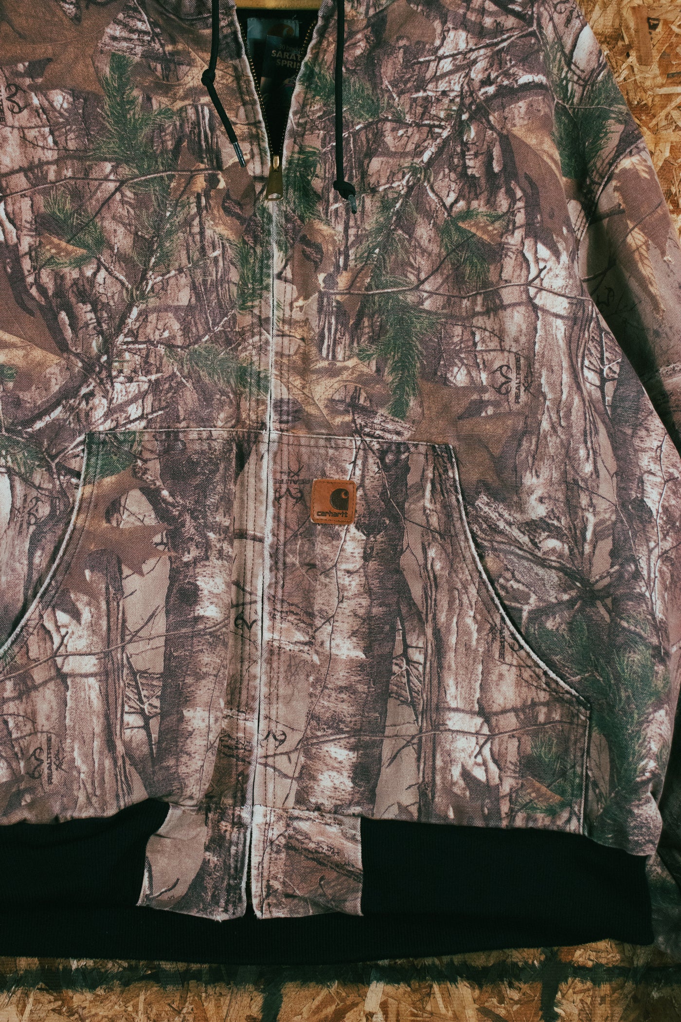 Vintage Realtree Camo Carhartt Hooded Jacket