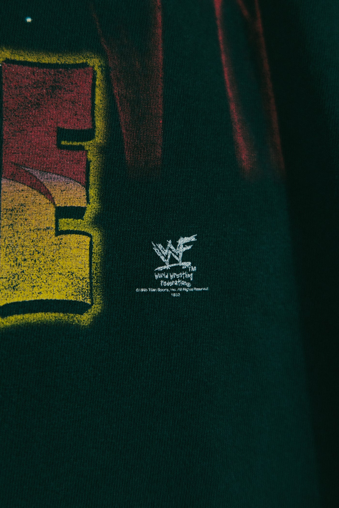 Vintage 90s Pure Evil Kane WWF T-Shirt