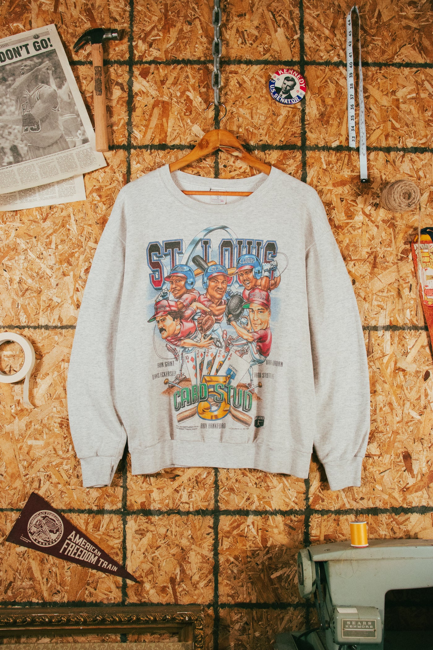 Vintage 1995 ‘5 Star Stud’ Xplosion St. Louis Cardinals Crewneck