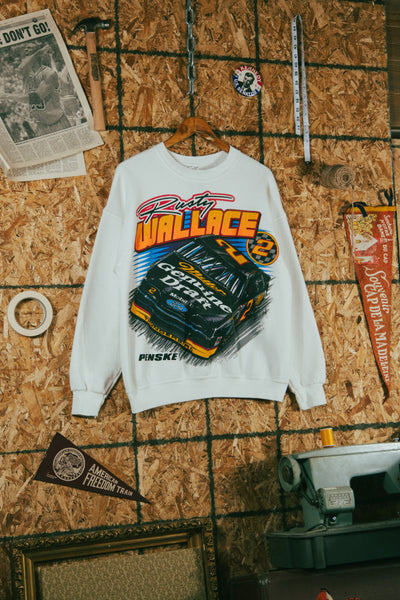 Vintage 90s Rusty Wallace Racing Crewneck