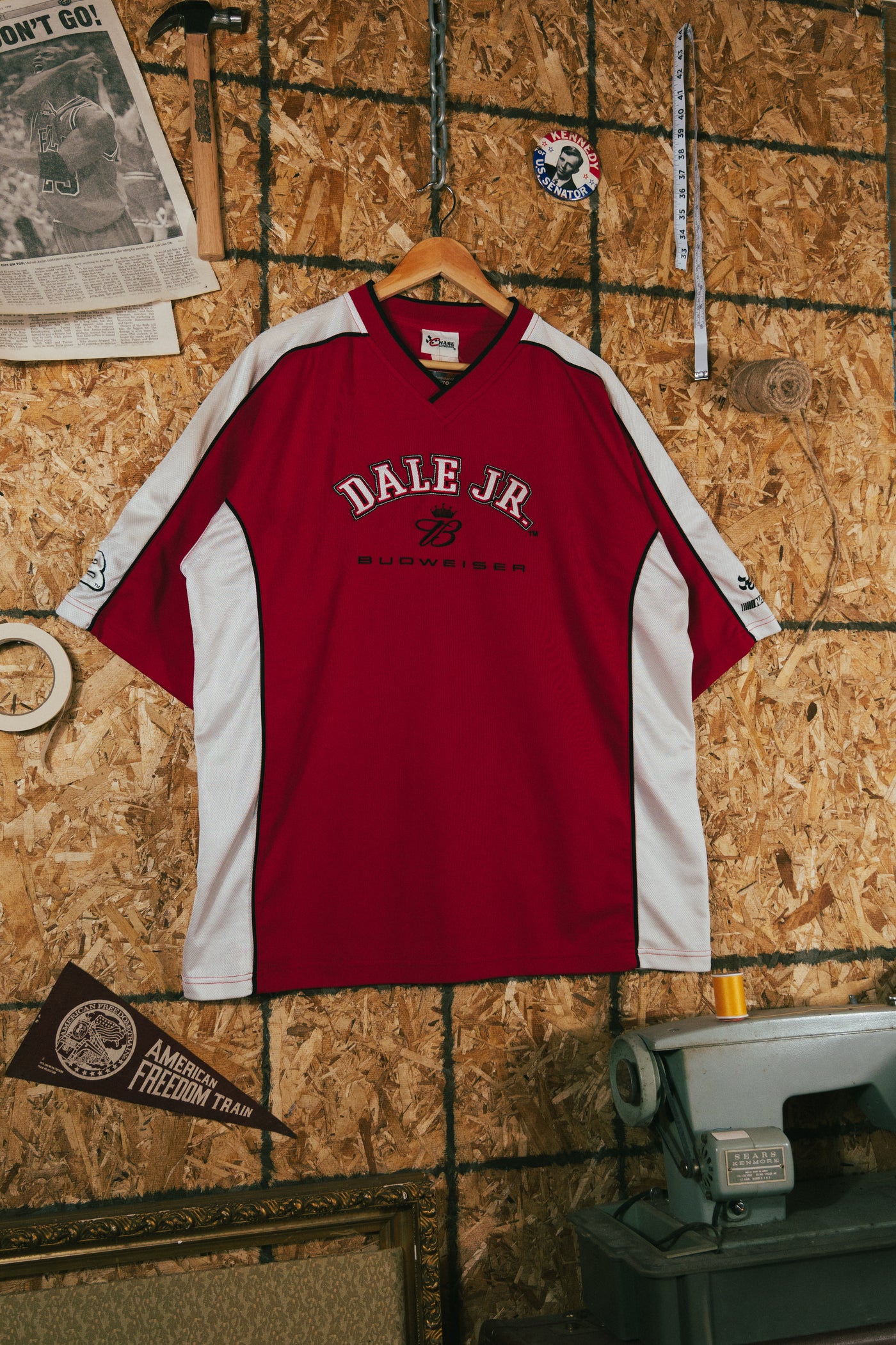 Vintage 90s Dale Earnhardt Jr. Budweiser Jersey