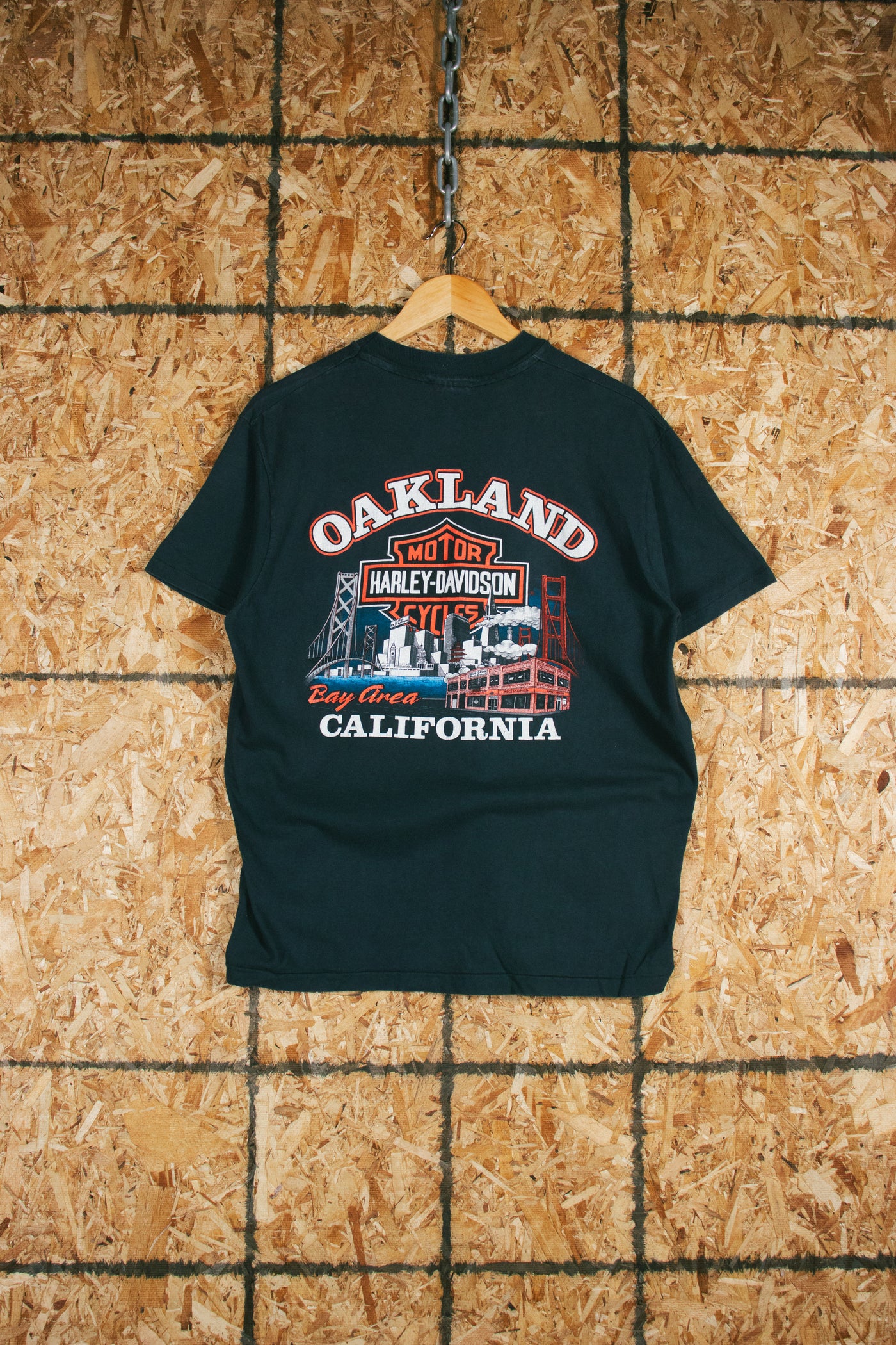 Vintage 1988 Oakland California Harley Davidson T-Shirt