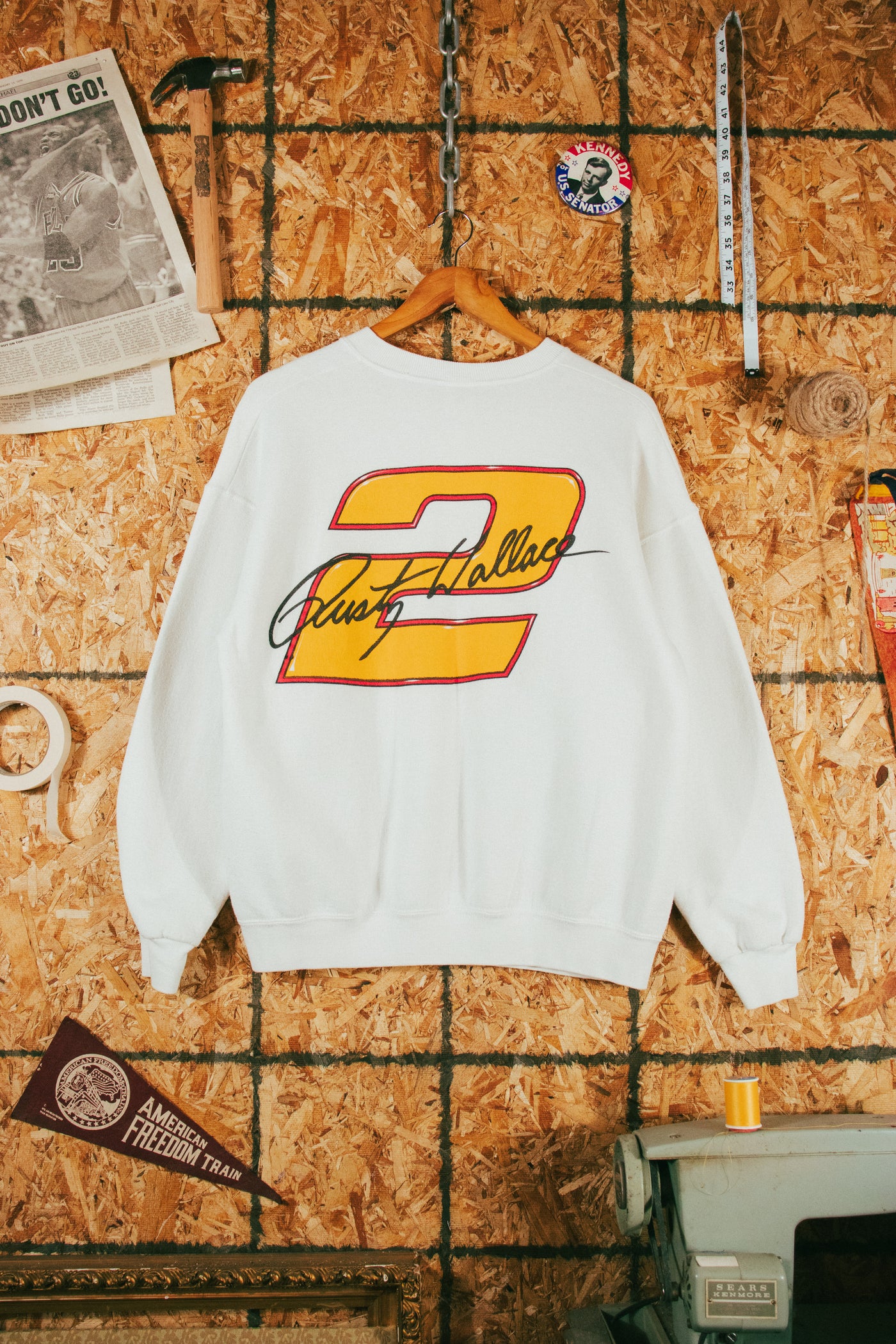 Vintage 90s Rusty Wallace Racing Crewneck