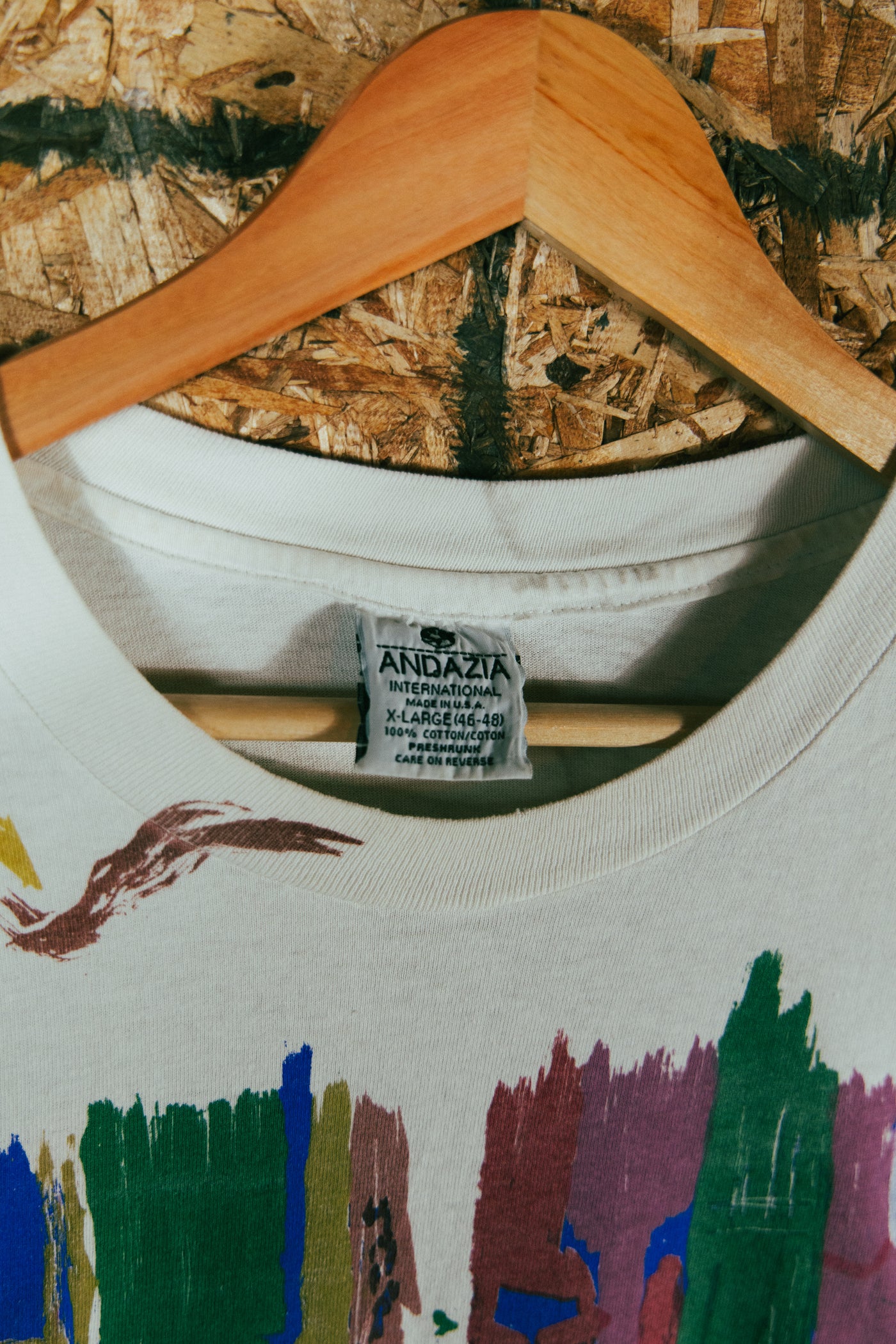 Vintage 90s All Over Print Miles Davis Art T-Shirt