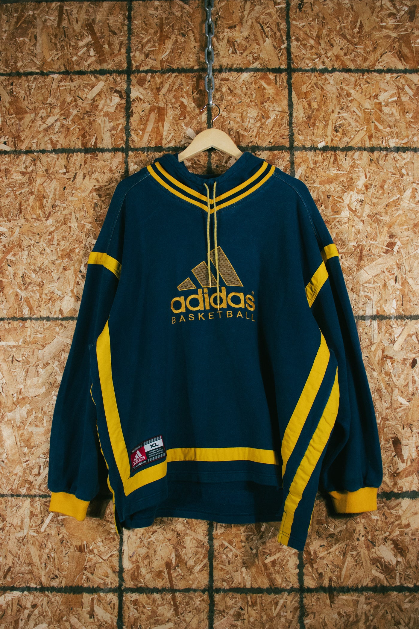 Vintage 90s Adidas Basketball Hoodie