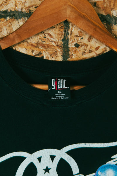 Vintage 2001 Aerosmith Just Press Play Tour T-Shirt