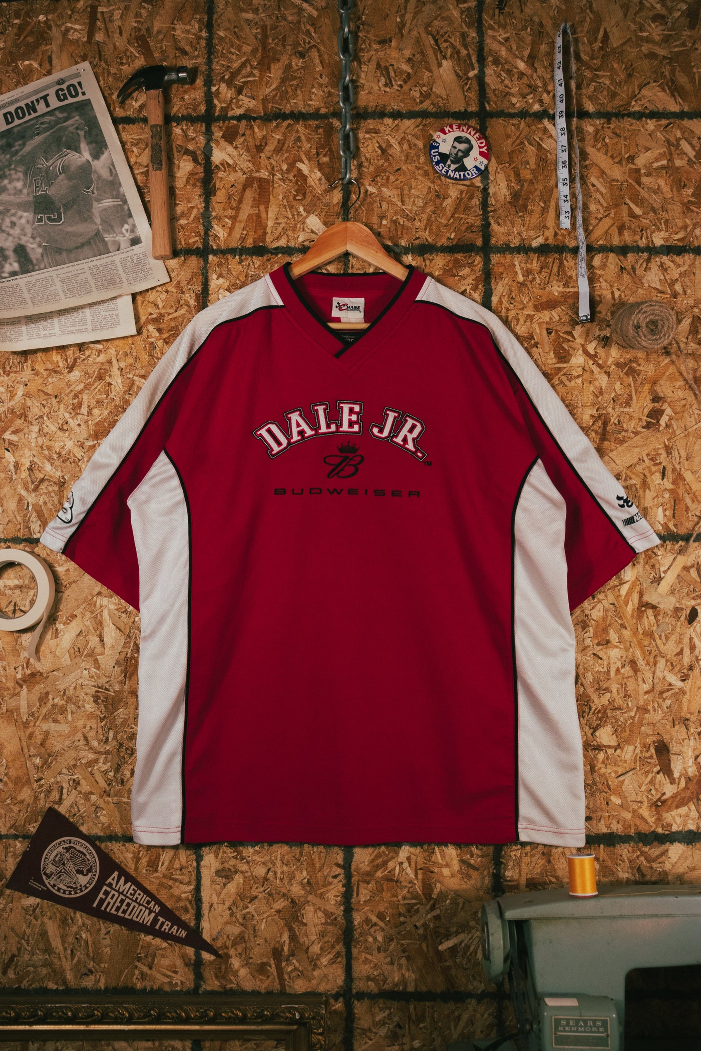 Vintage 90s Dale Earnhardt Jr. Budweiser Jersey