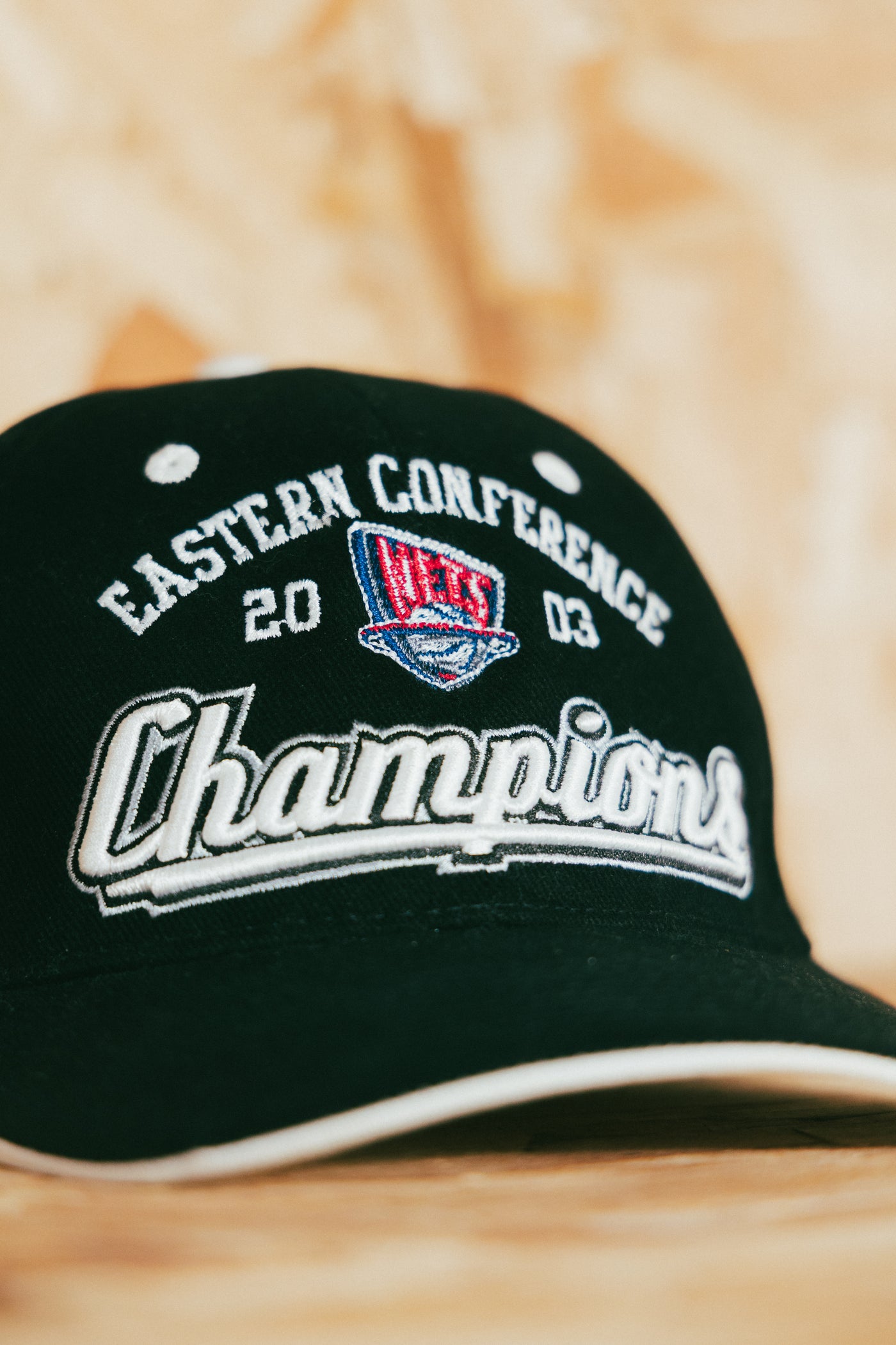 Vintage 2003 New Jersey Nets Velcro Hat