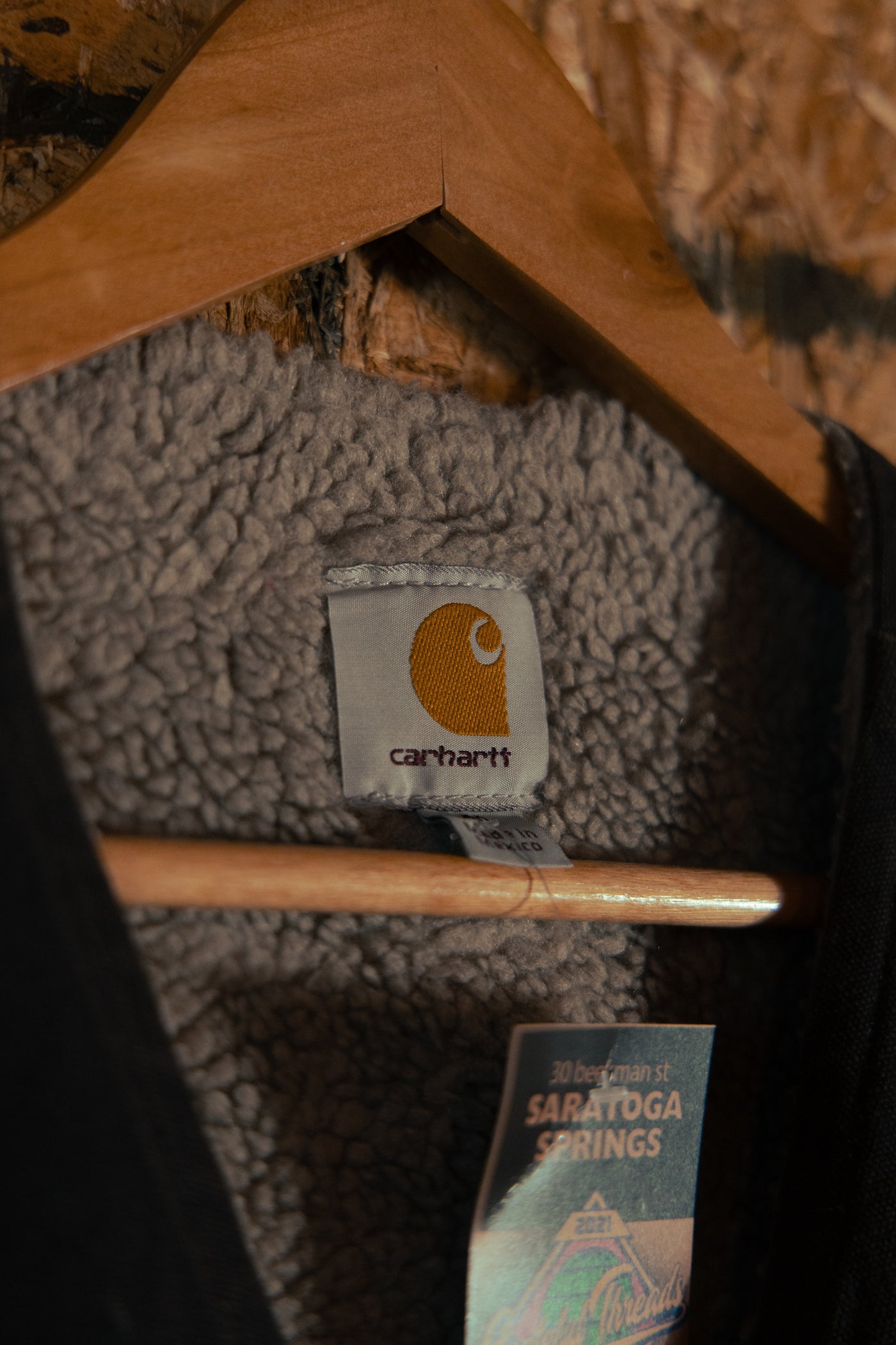 2000s Carhartt Sherpa Lined Vest - Brown