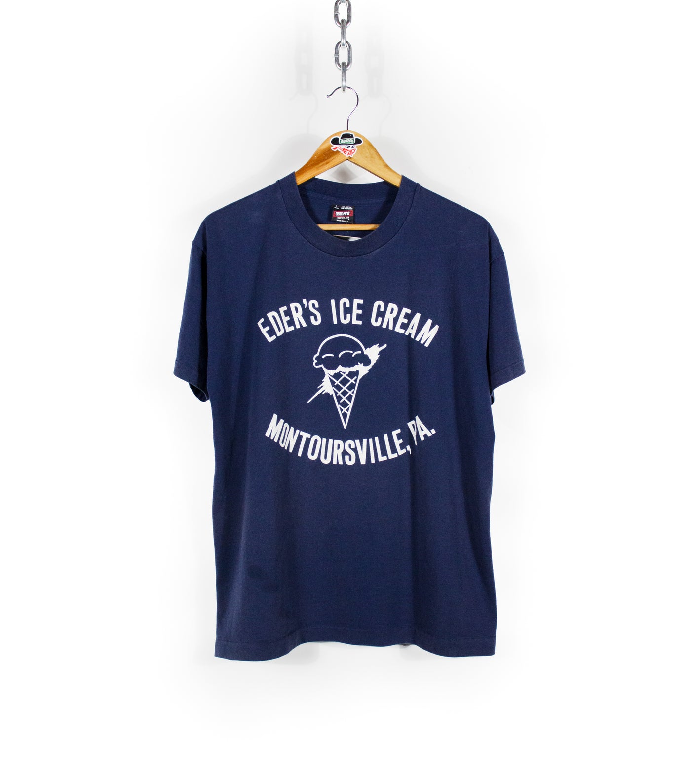 Vintage 90s Eder's Ice Cream Montoursville, PA T-Shirt