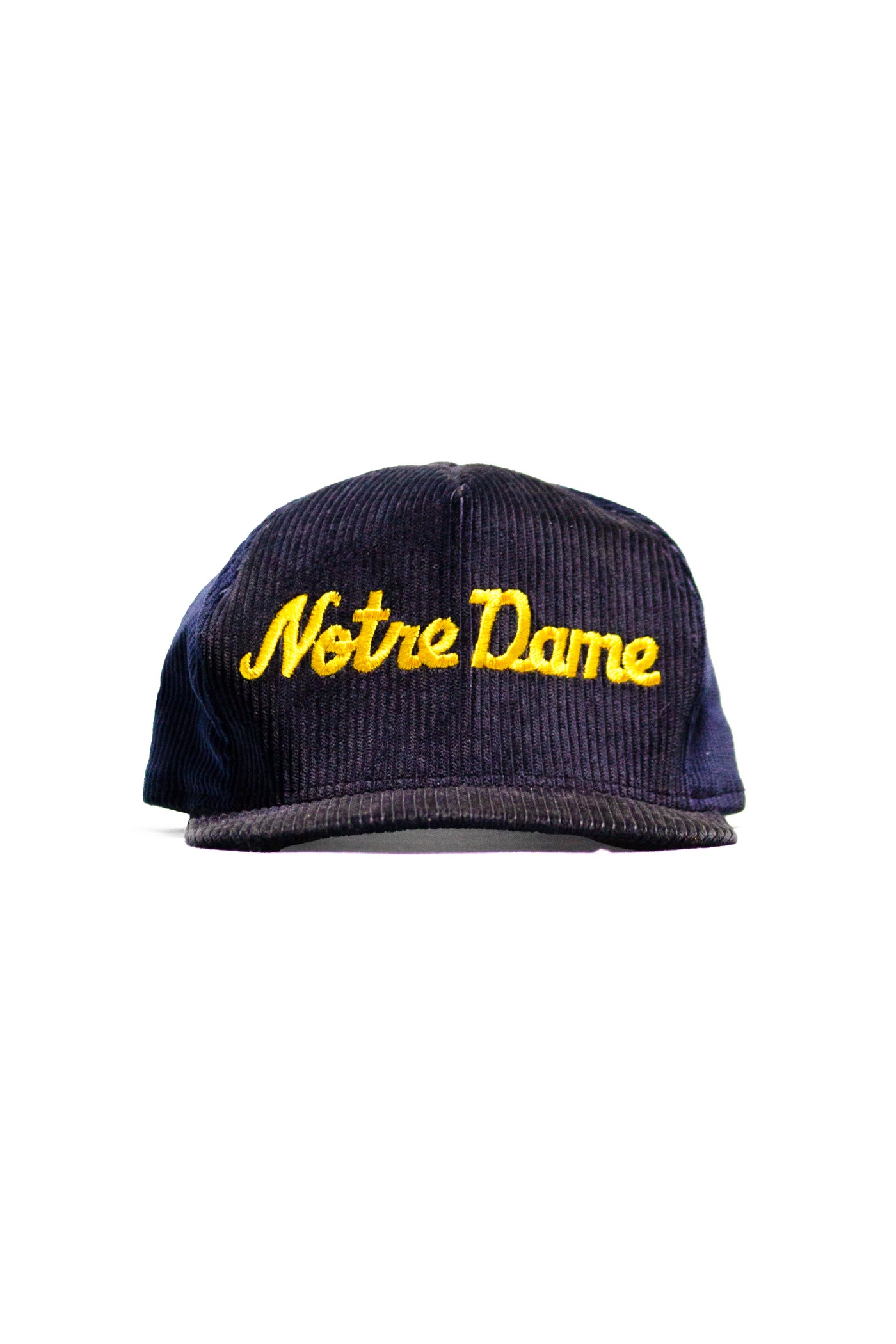 Vintage 80s Notre Dame Corduroy Snapback – Grateful Threads