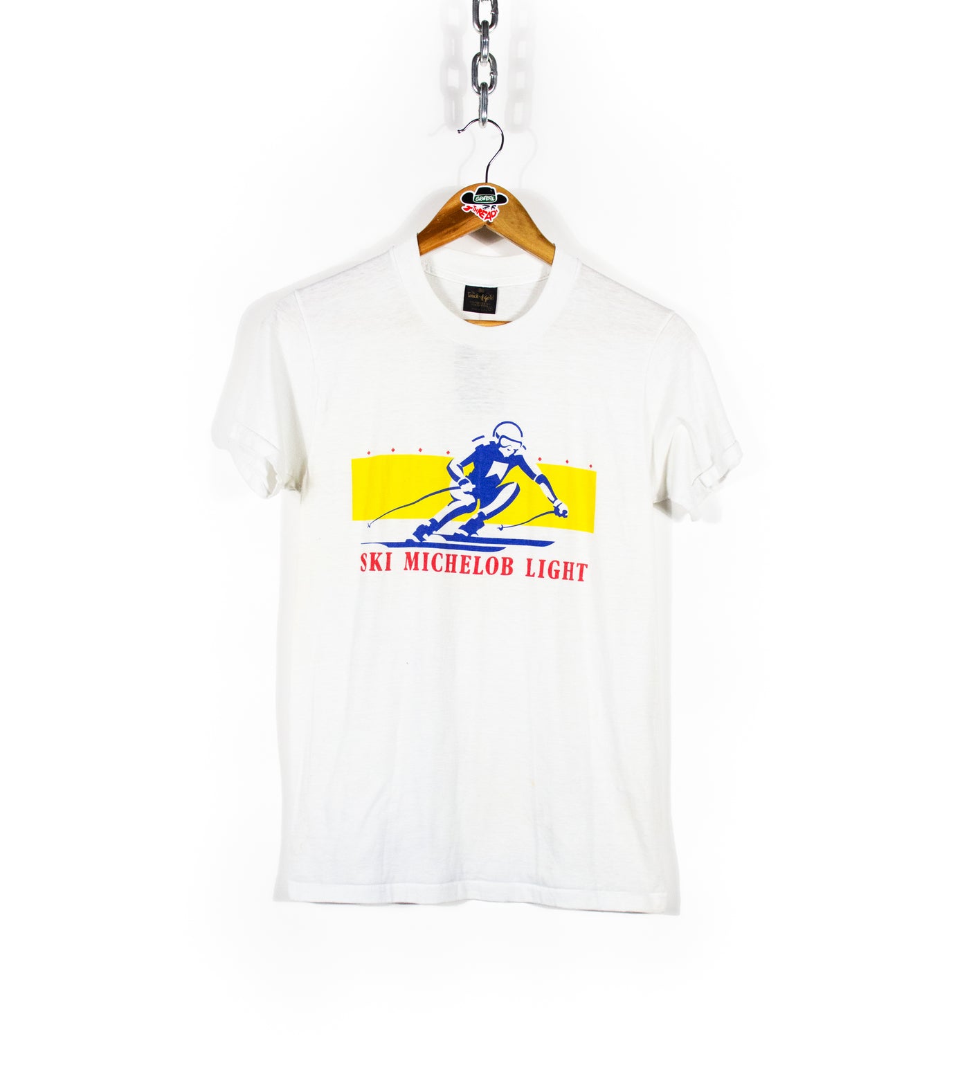 Vintage 80's Michelob Light Skiing T-Shirt