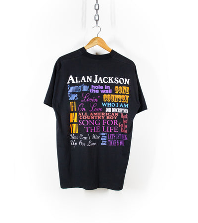 Vintage 1995 Alan Jackson Country Made Band T-Shirt