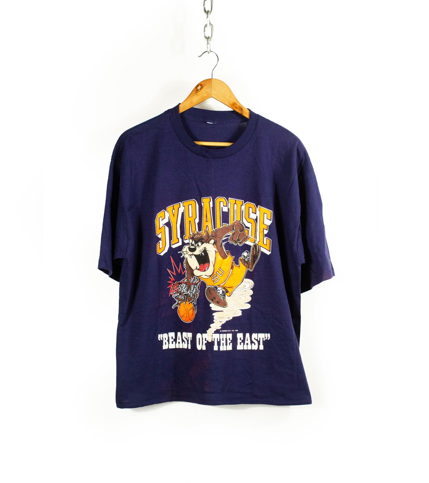 Vintage 1989 Taz Syracuse Beast of the East T-Shirt