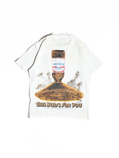 Vintage 1995 Budweiser 'This Bud's for You' Promo T-Shirt