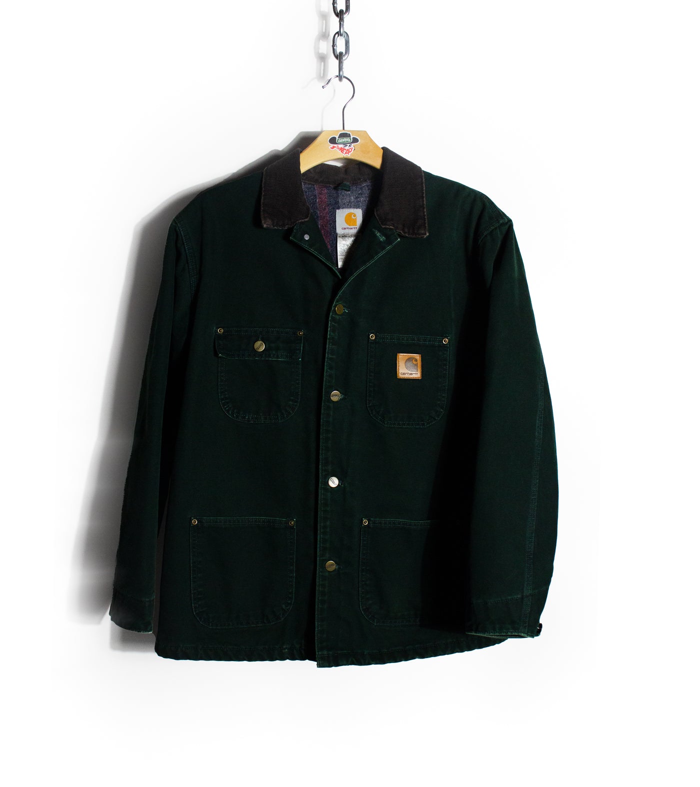 Vintage 90s Blanket Lined Carhartt Chore Jacket