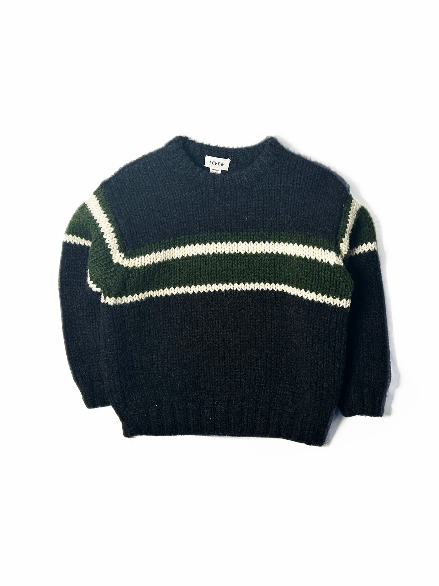 2000s J Crew Hand-Knit 100% Wool Sweater