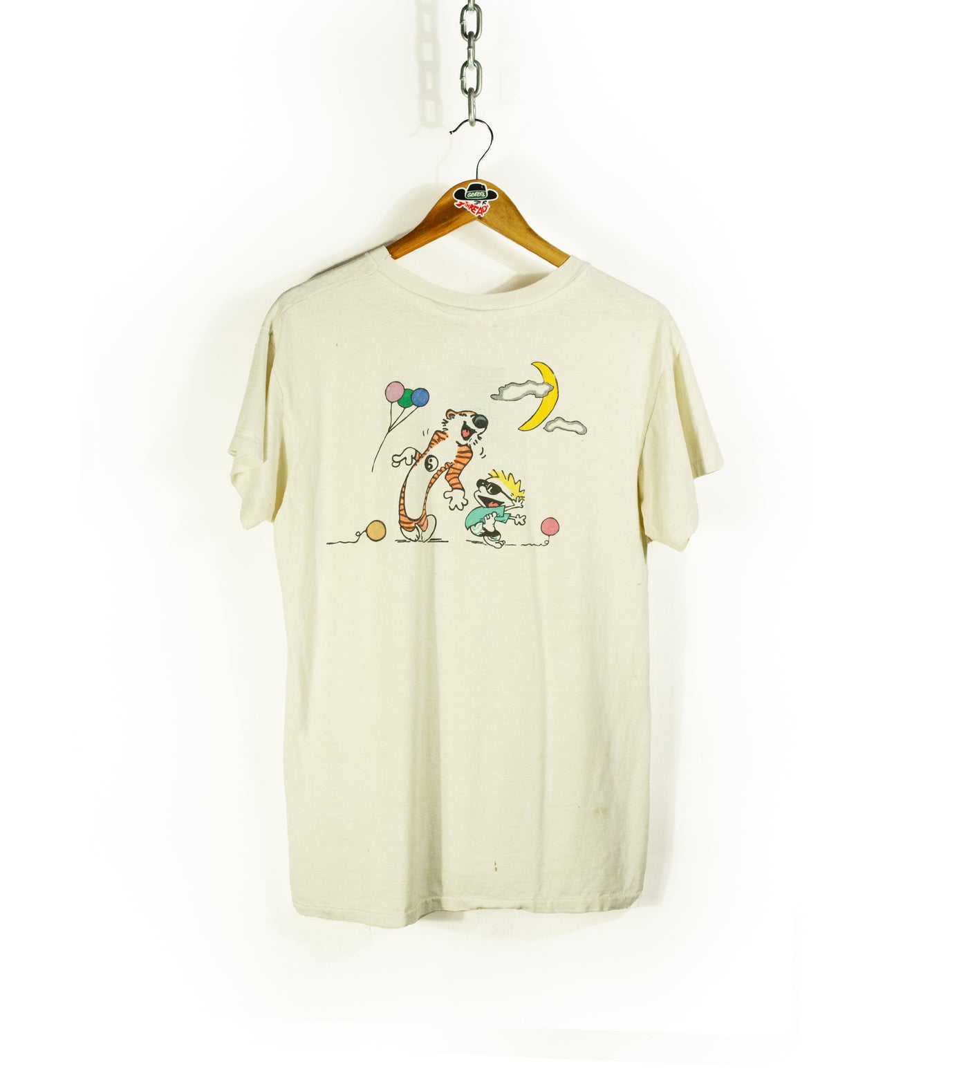 Vintage 80s Grateful Dead 'Never Had Such a Good Time' Calvin and Hobbes Lot T-Shirt