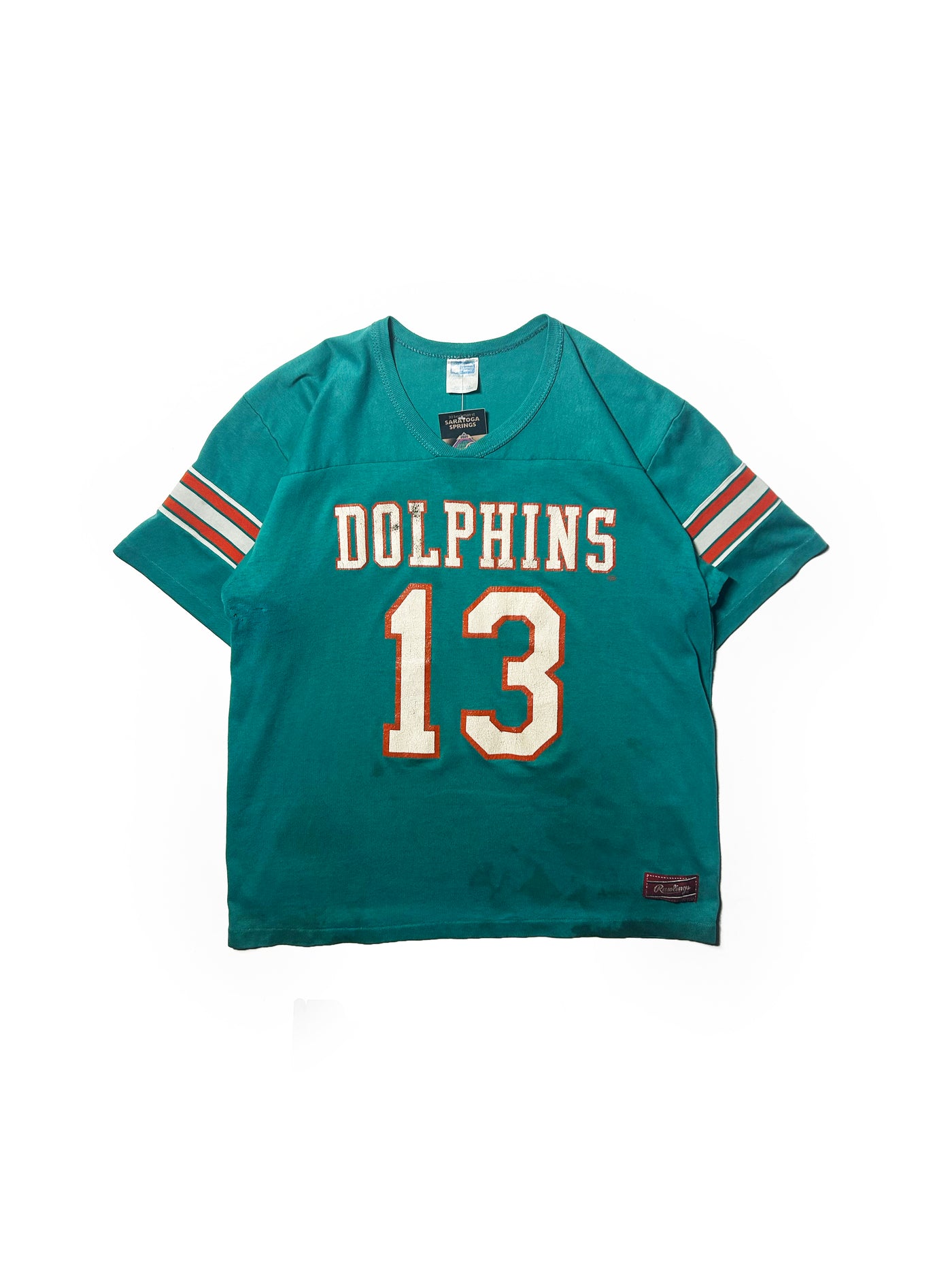 Vintage 80s Miami Dolphins Jersey Shirt