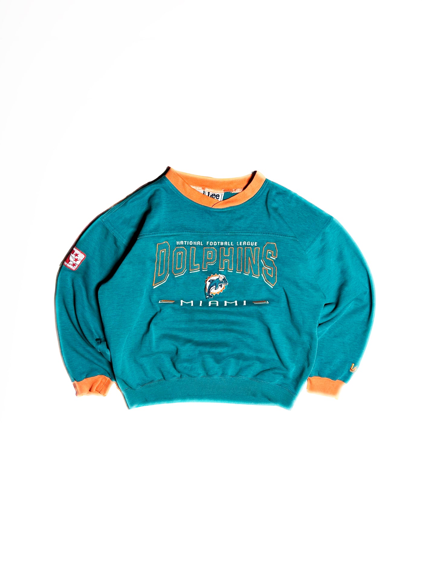 LEE Sport, Shirts, Vintage Lee Sport Miami Dolphins Nfl Crewneck  Sweatshirt