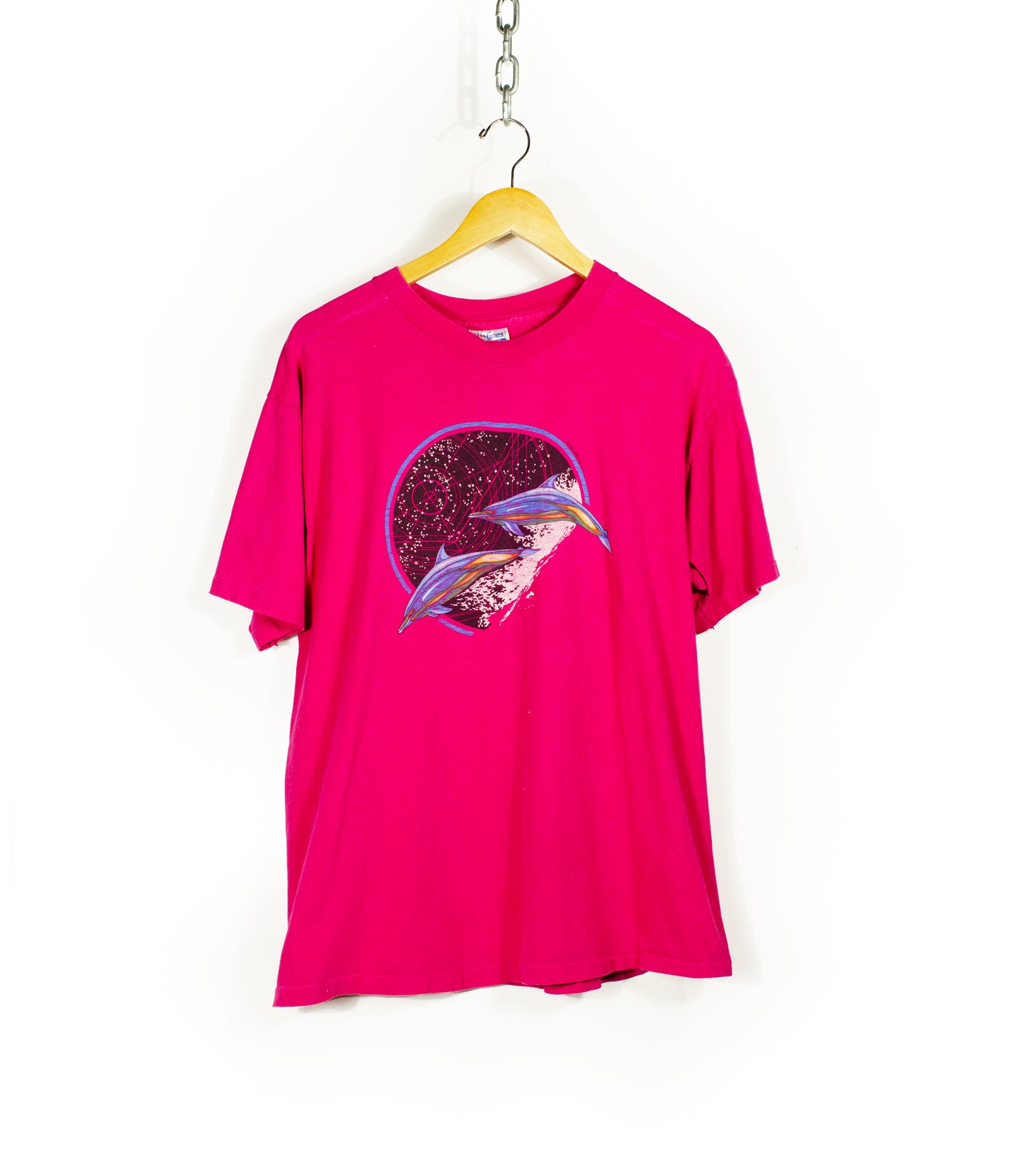 Vintage 1986 Dolphin Space T-Shirt