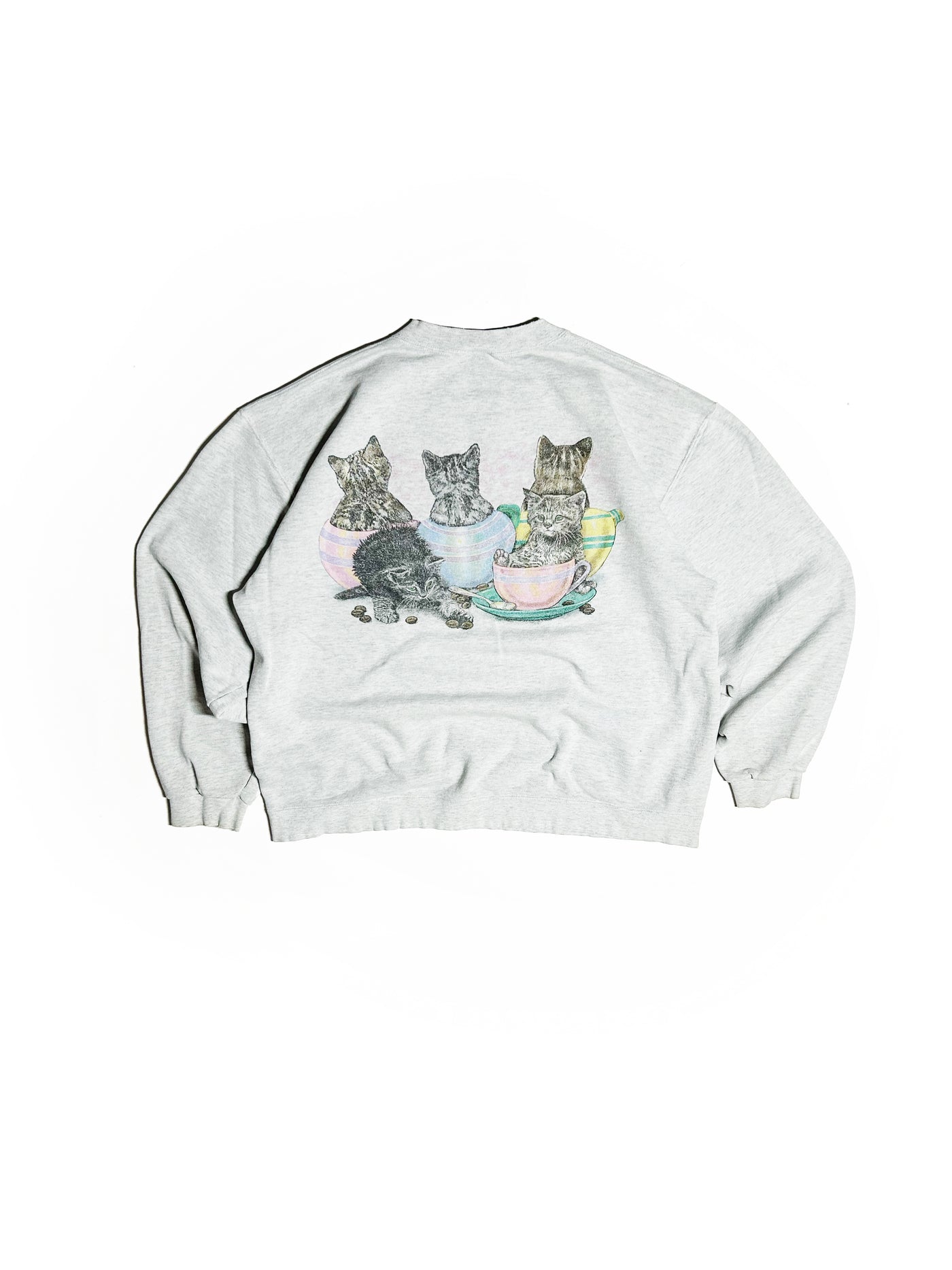 Vintage 90s Foxwoods Casino Cat Crewneck