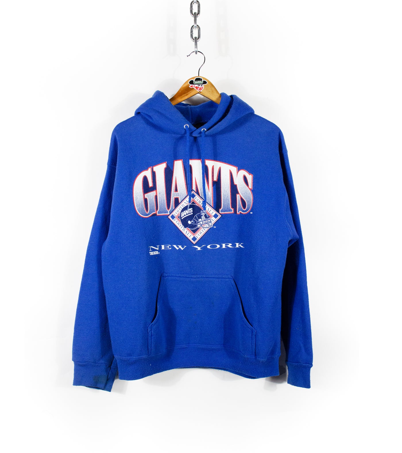 Vintage 90s New York Giants Trench Sportswear Hoodie