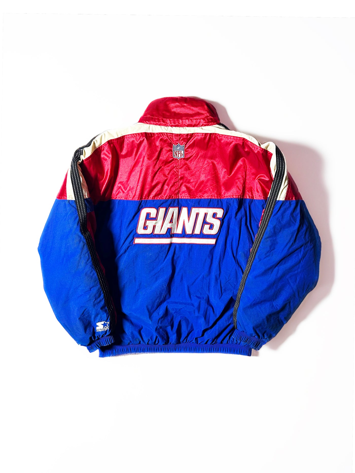 Vintage 90s New York Giants Starter Puffer Jacket