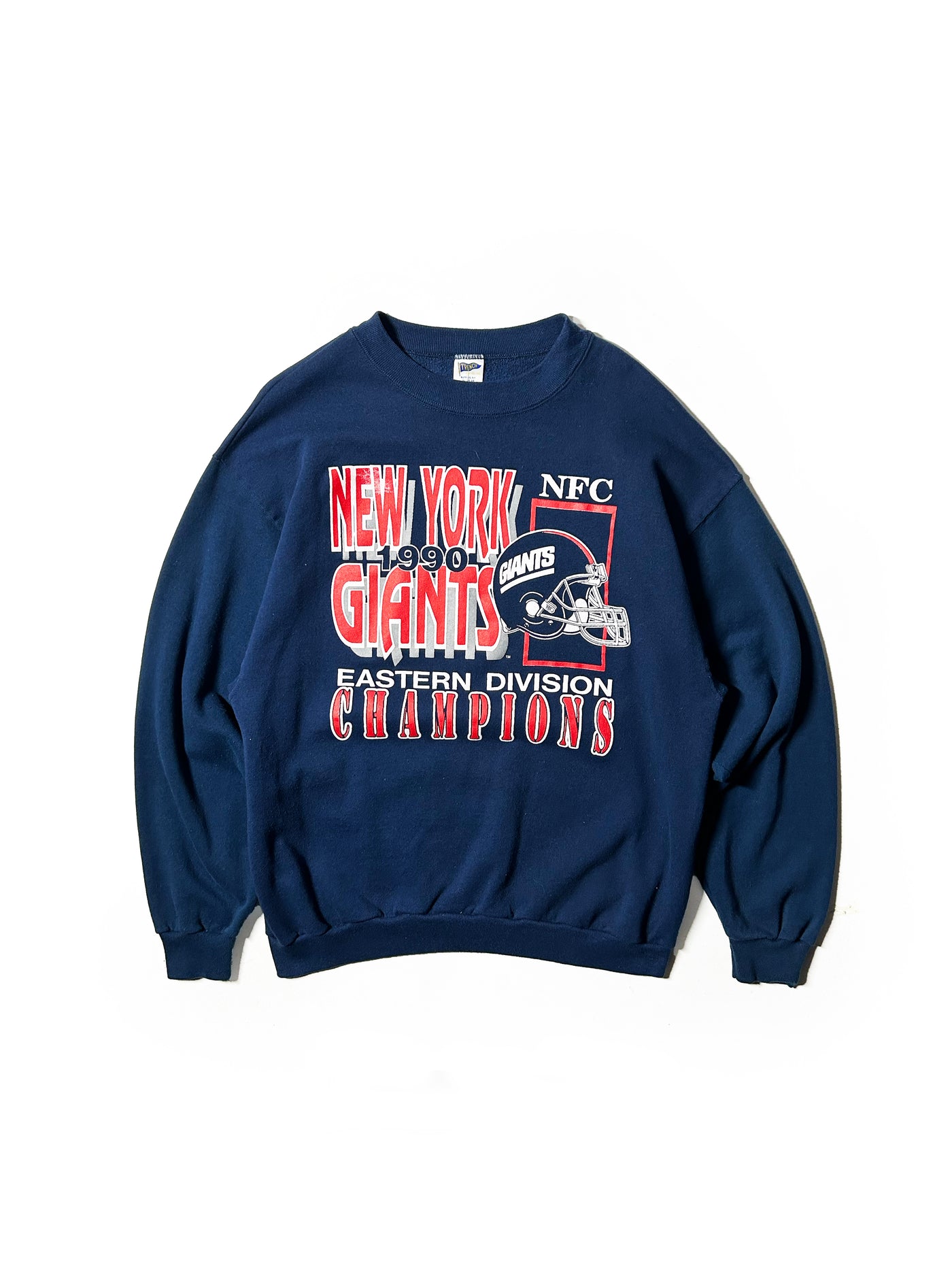 Vintage 1990 New York Giants Eastern Division Champs Crewneck
