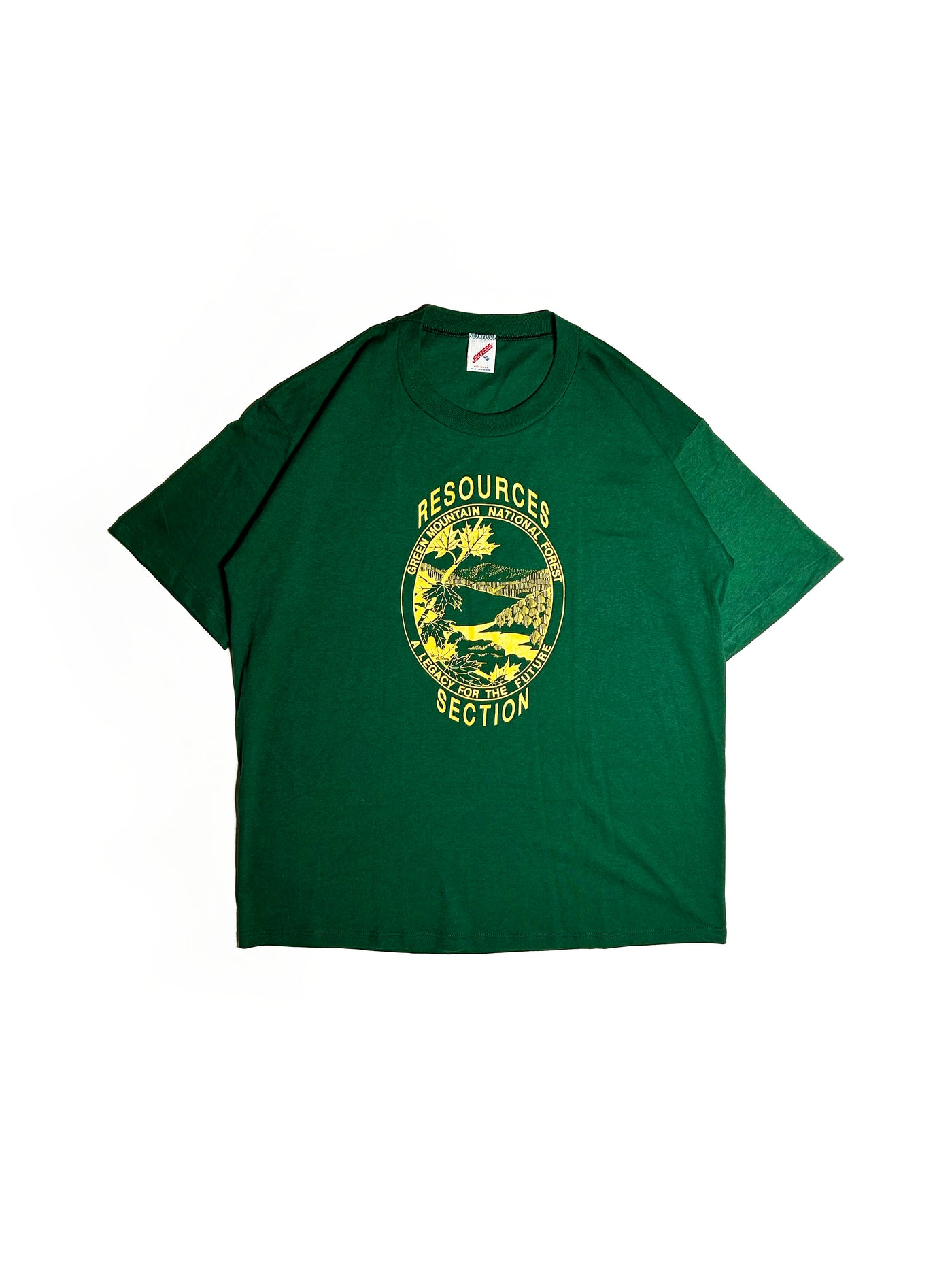 Vintage 1990 Green Mountain National Forest Staff T-Shirt