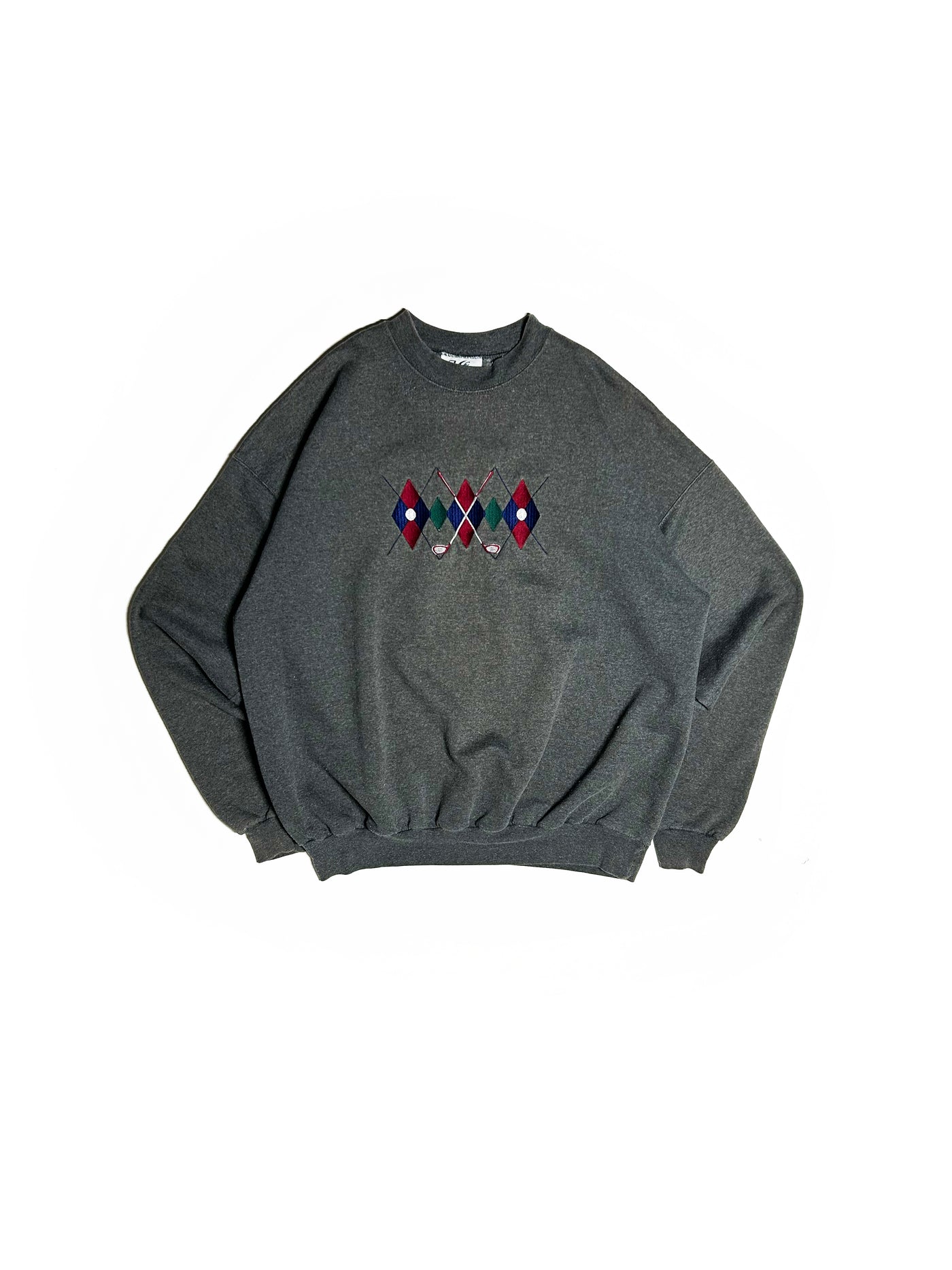 Vintage 90s Embroidered Golf Crewneck