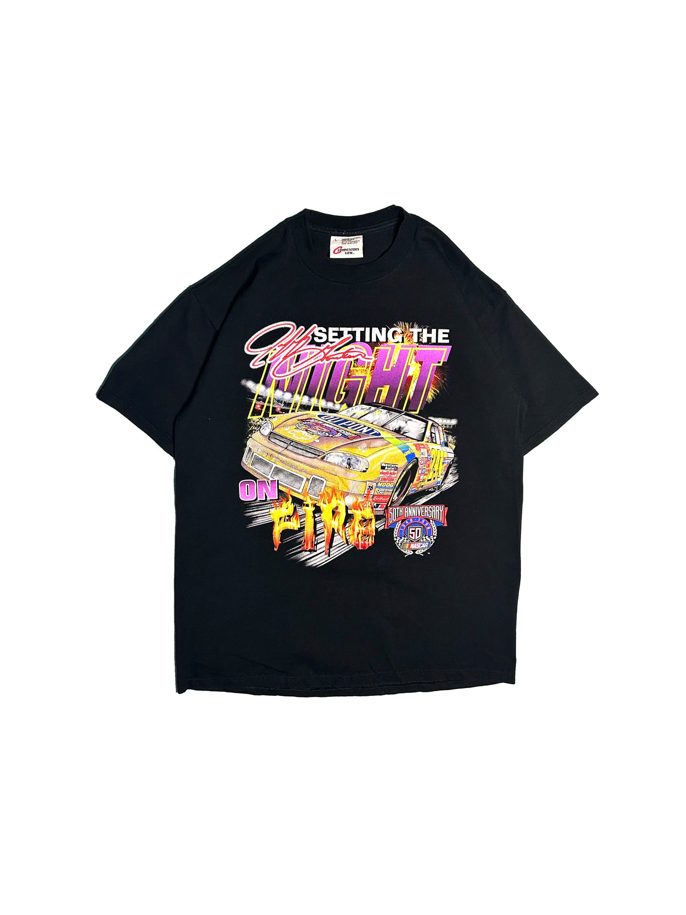 Vintage 1998 Jeff Gordon ‘Setting the Night on Fire’ T-Shirt