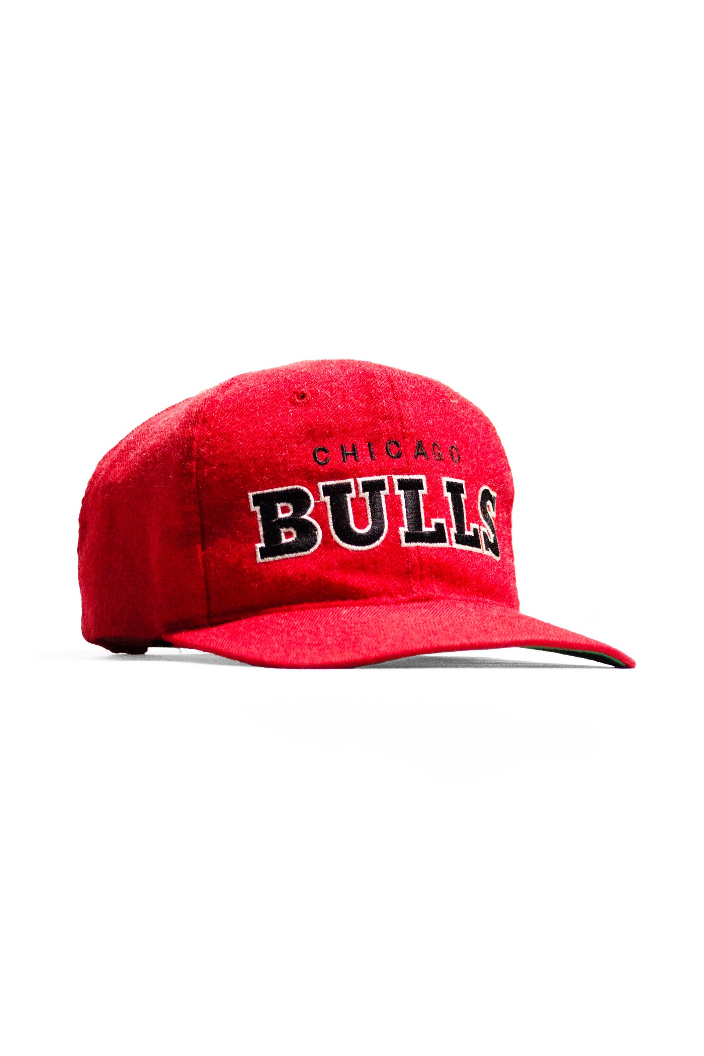 Vintage 90s Starter Chicago Bulls Wool Snapback Hat 
