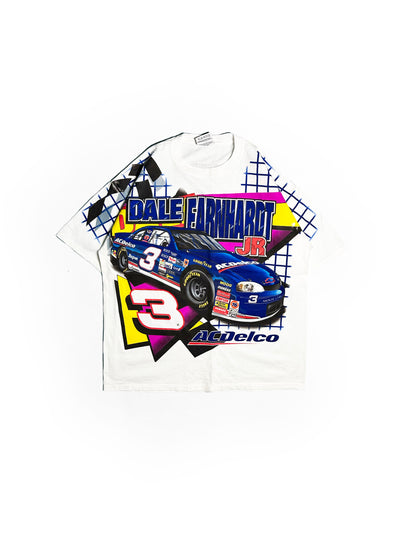 Vintage 1998 AcDelco Dale Earnhardt Jr All Over Print Shirt