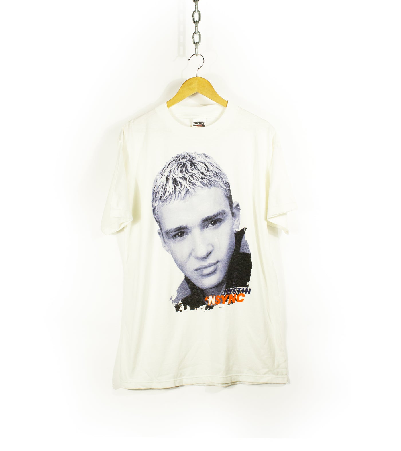 Vintage 1999 *NSYNC Justin Timberlake Big Face T-Shirt