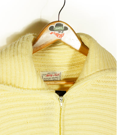 Vintage 70s Kelly Knits Zip Up Sweater