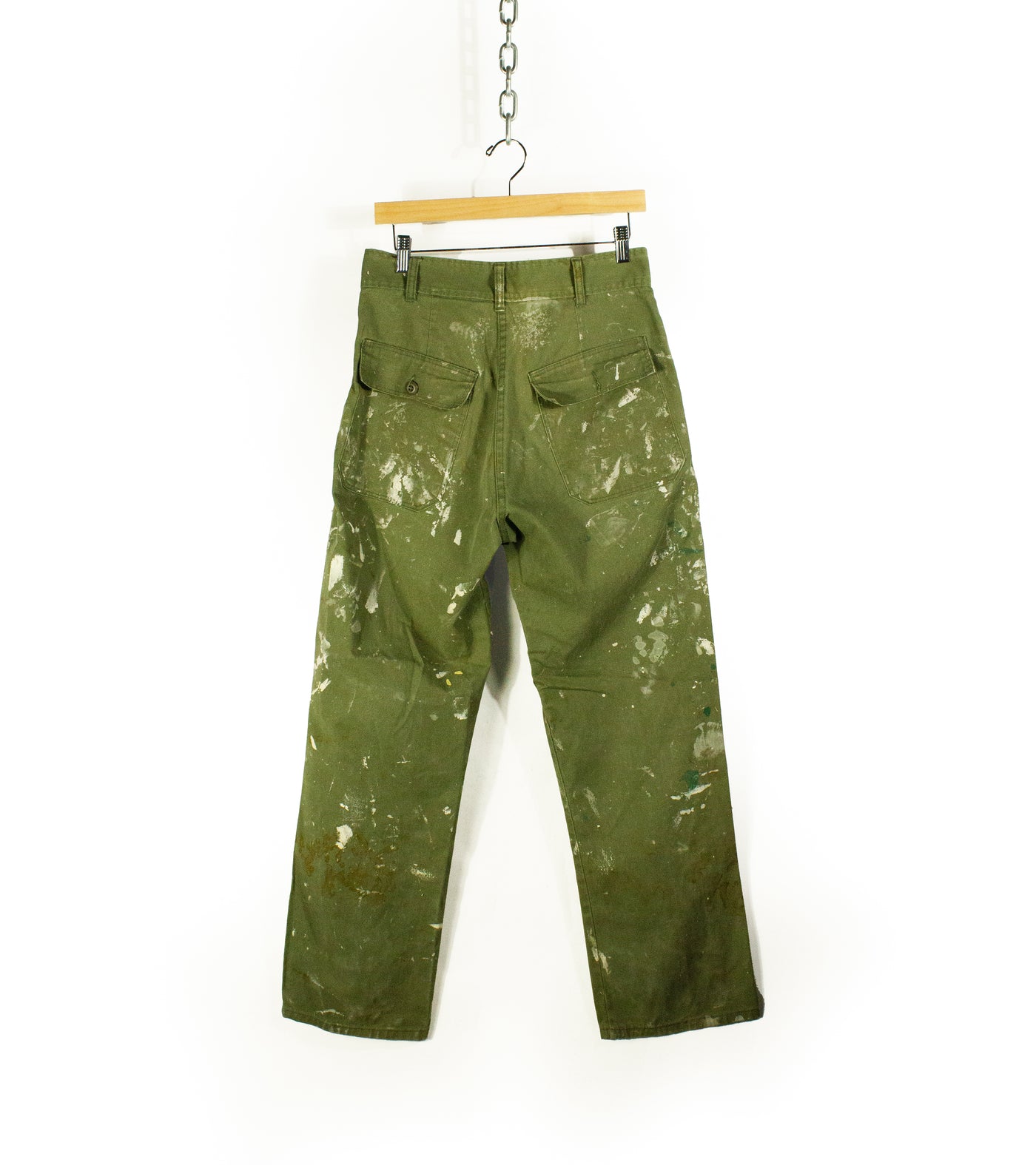 Vintage 80s Military Painter Pants