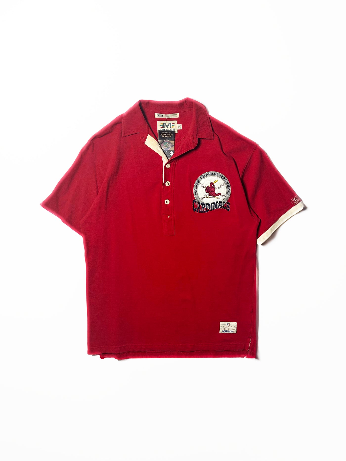 Vintage 90s St. Louis Cardinals Mirage Polo Shirt