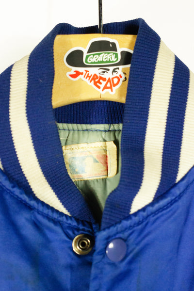 Vintage 70s MLB Merchandized Dodgers Satin Bomber Jacket