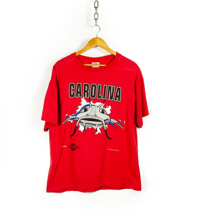 Vintage 1994 Nutmeg Carolina Mudcats Minor League T-Shirt