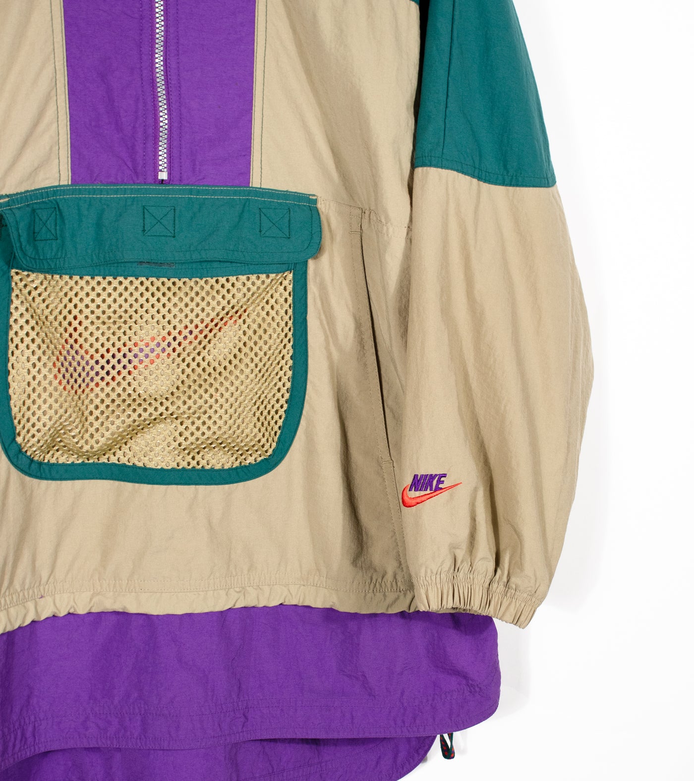 Vintage 90s Nike Swoosh Windbreaker