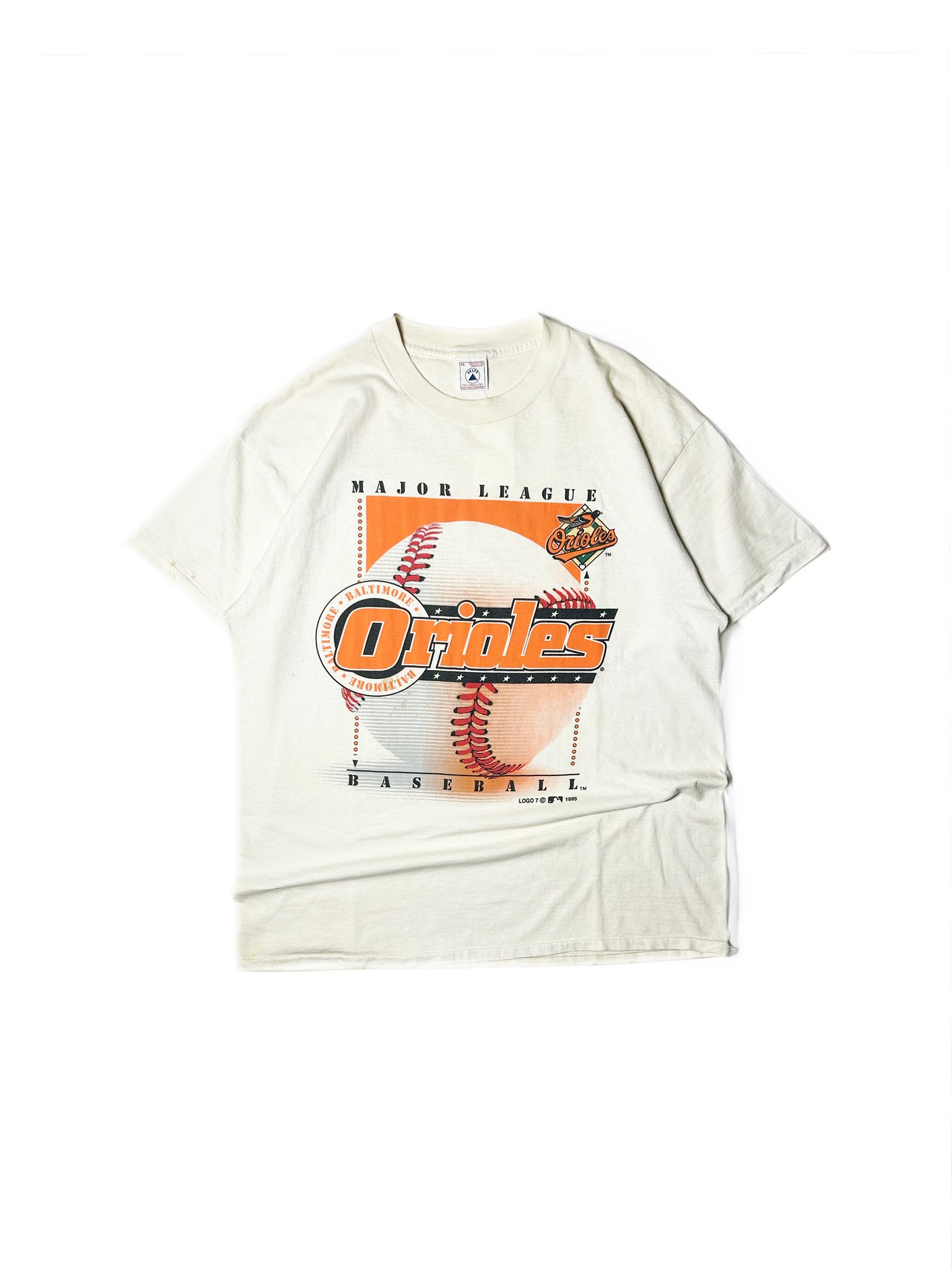 Vintage 1995 Baltimore Orioles Logo 7 T-Shirt